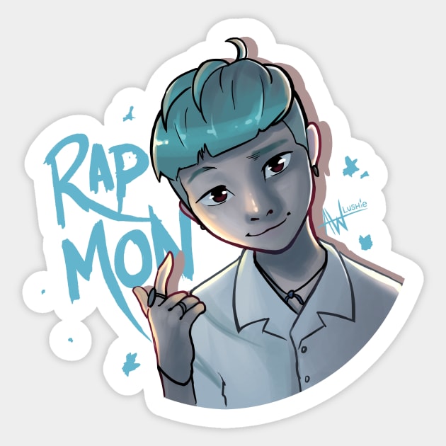 [FIRE] Rap Monster Sticker by Lushie